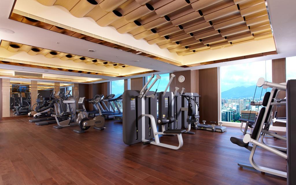 Hotel The Okura Prestige Tchaj-pej Exteriér fotografie The gym at The Landmark